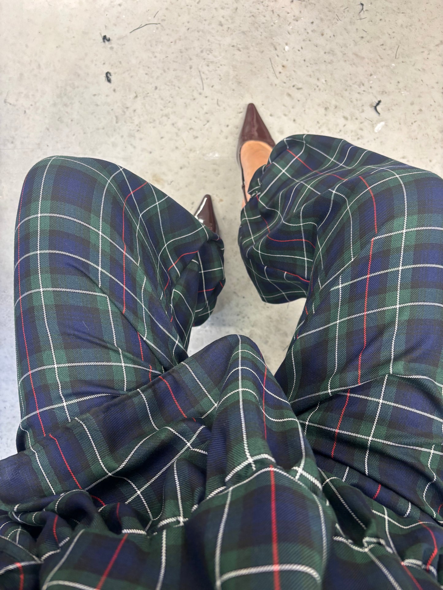 PRE ORDER TARTAN BALLOON TROUSERS