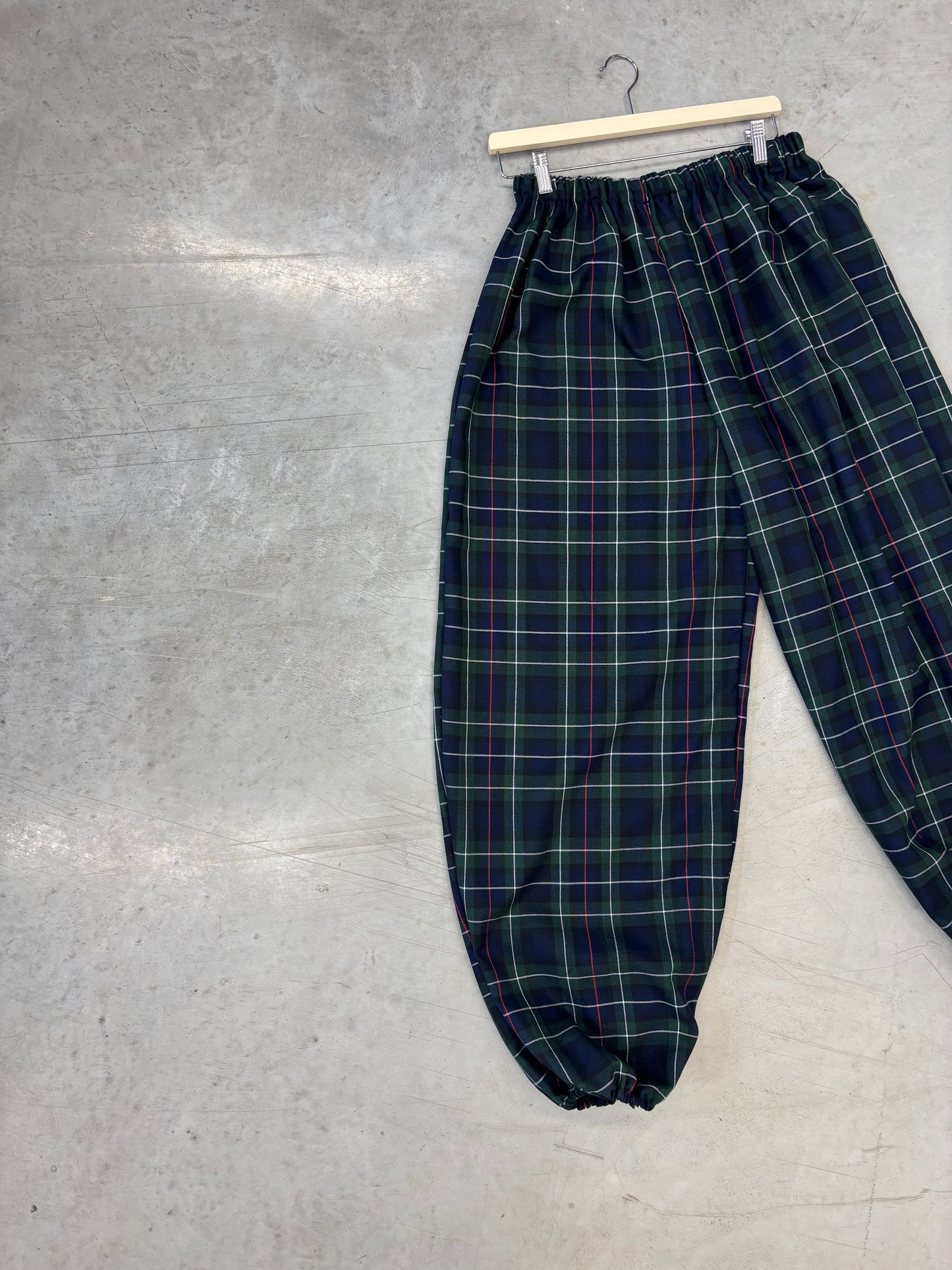 PRE ORDER TARTAN BALLOON TROUSERS