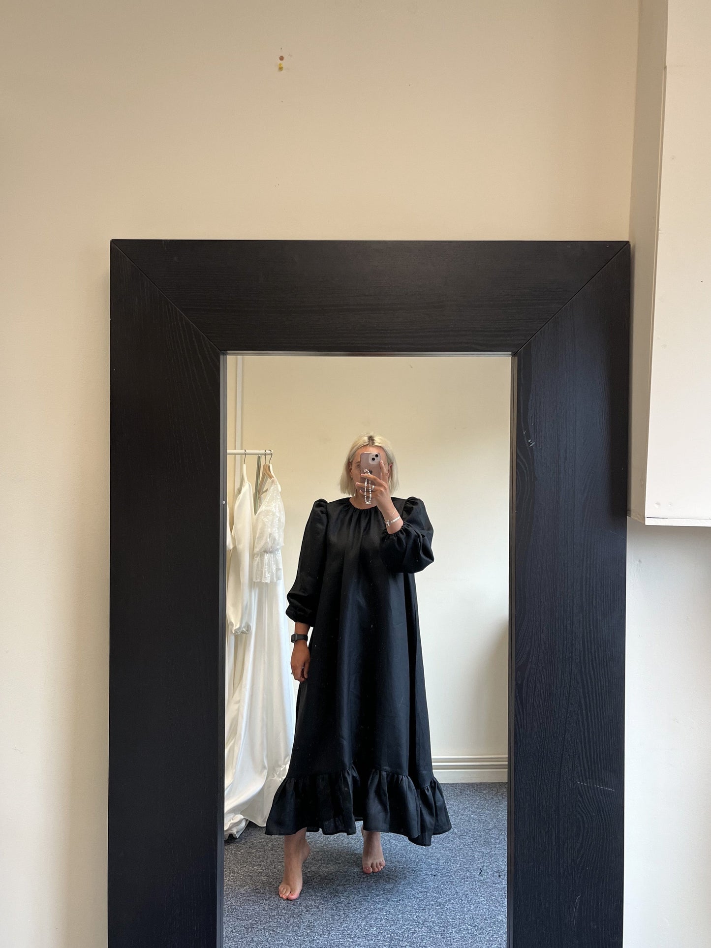 PRE ORDER OLIVIA RUFFLE DRESS