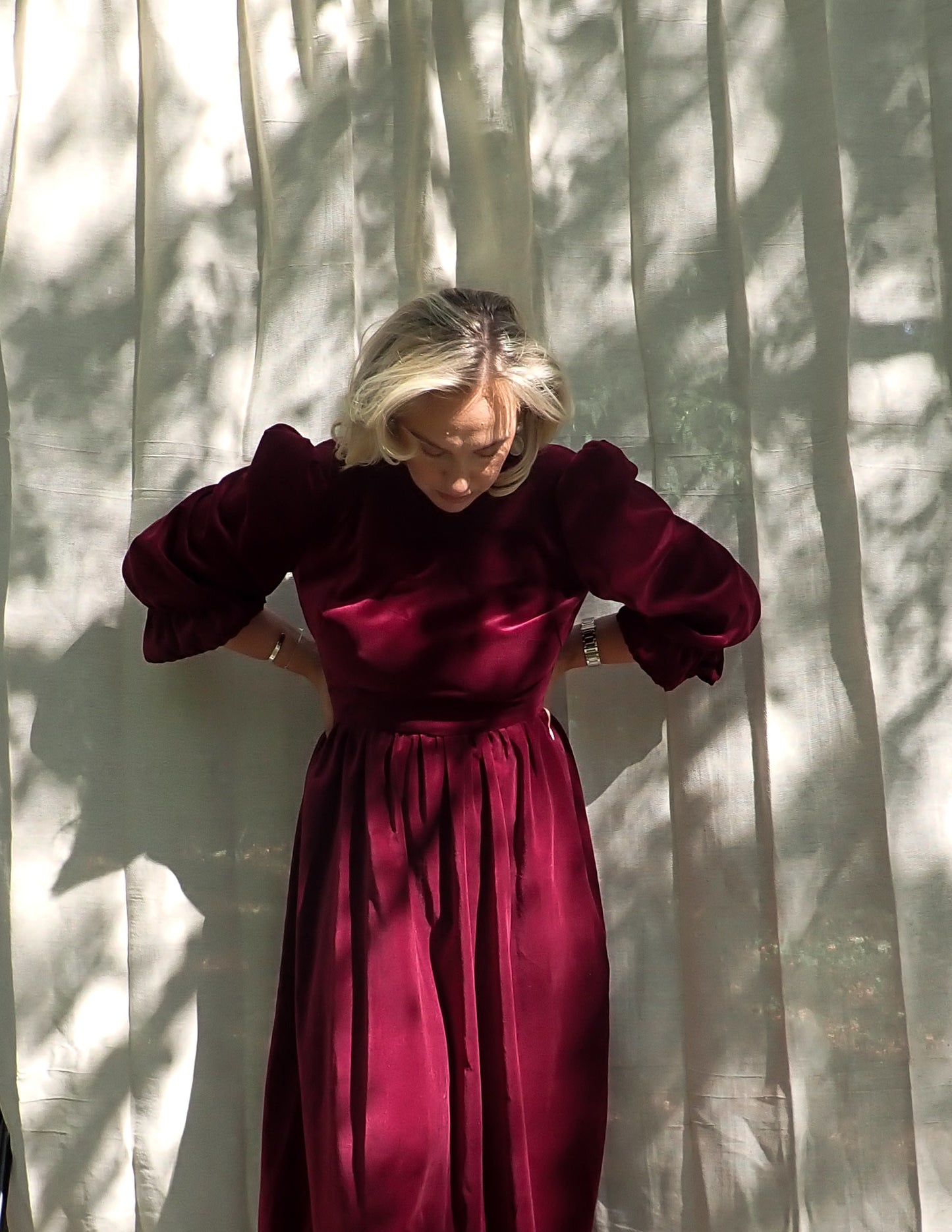 PRE ORDER 3/4 SLEEVE ELIZABETH GOWN