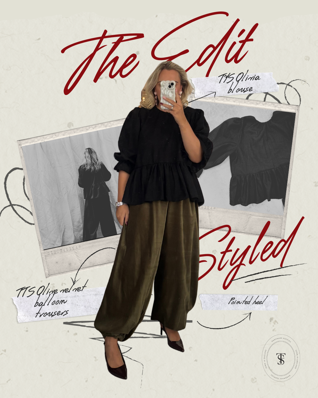 PRE ORDER OLIVA BLOUSE