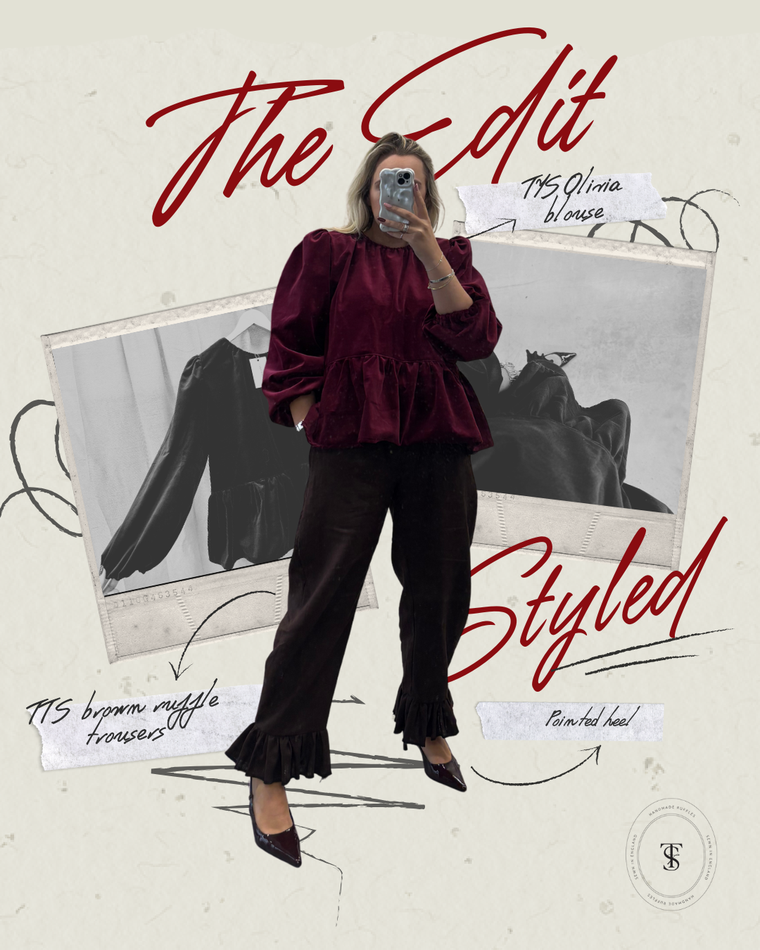 PRE ORDER OLIVA BLOUSE