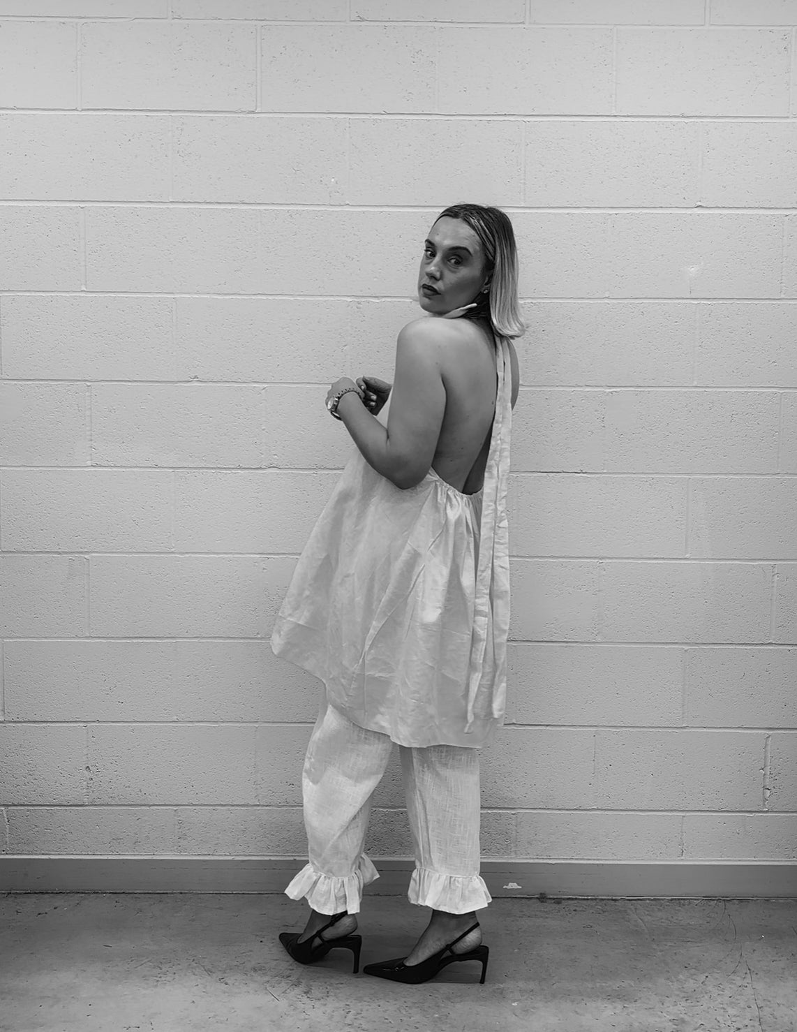 PRE ORDER MIA MINI HALTER DRESS