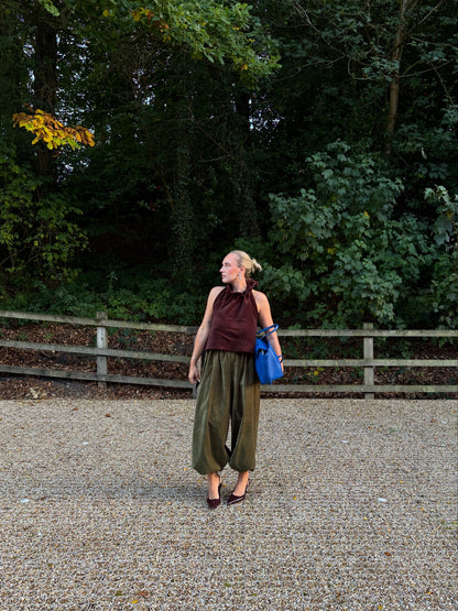 PRE ORDER VELVET BALLOON TROUSERS