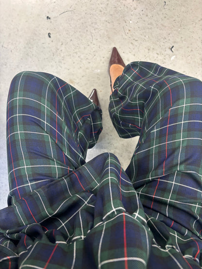 PRE ORDER TARTAN BALLOON TROUSERS