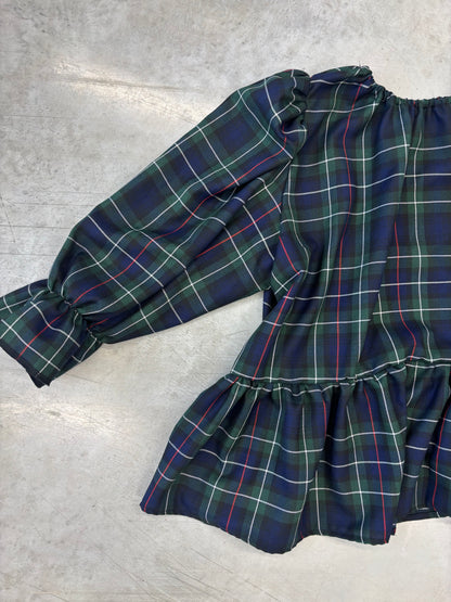 PRE ORDER TARTAN OLIVIA BLOUSE