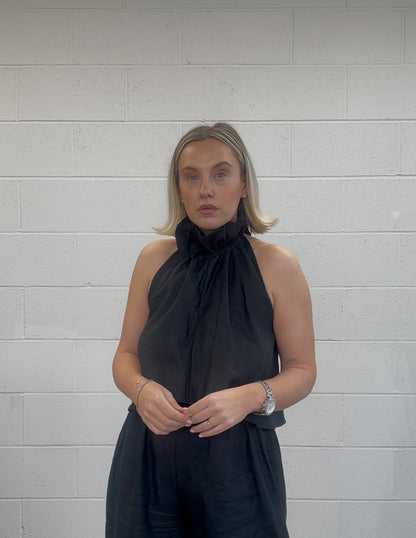 PRE ORDER MIA HALTER BLOUSE