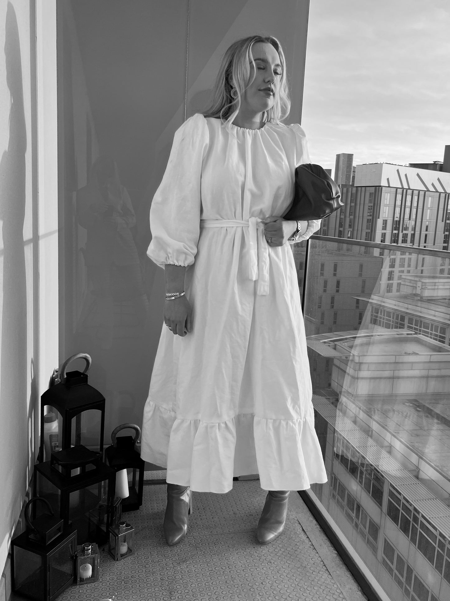 PRE ORDER OLIVIA RUFFLE DRESS
