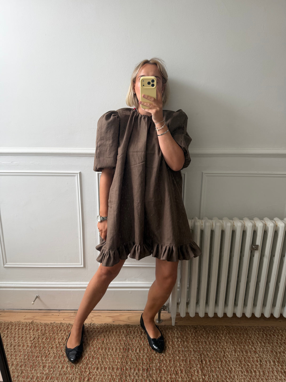PRE ORDER OLIVIA MINI RUFFLE DRESS