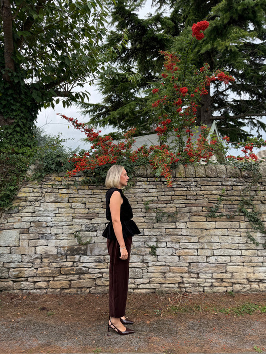 PRE ORDER VELVET NORA TROUSERS