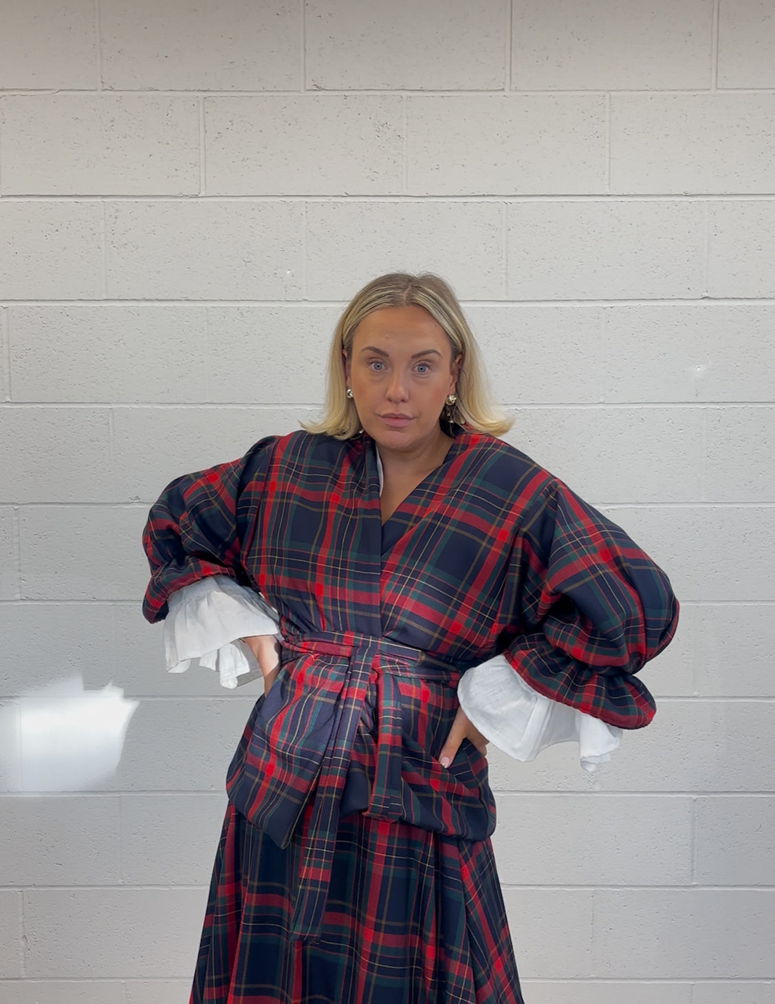 PRE ORDER SECRET TARTAN FLORA JACKET