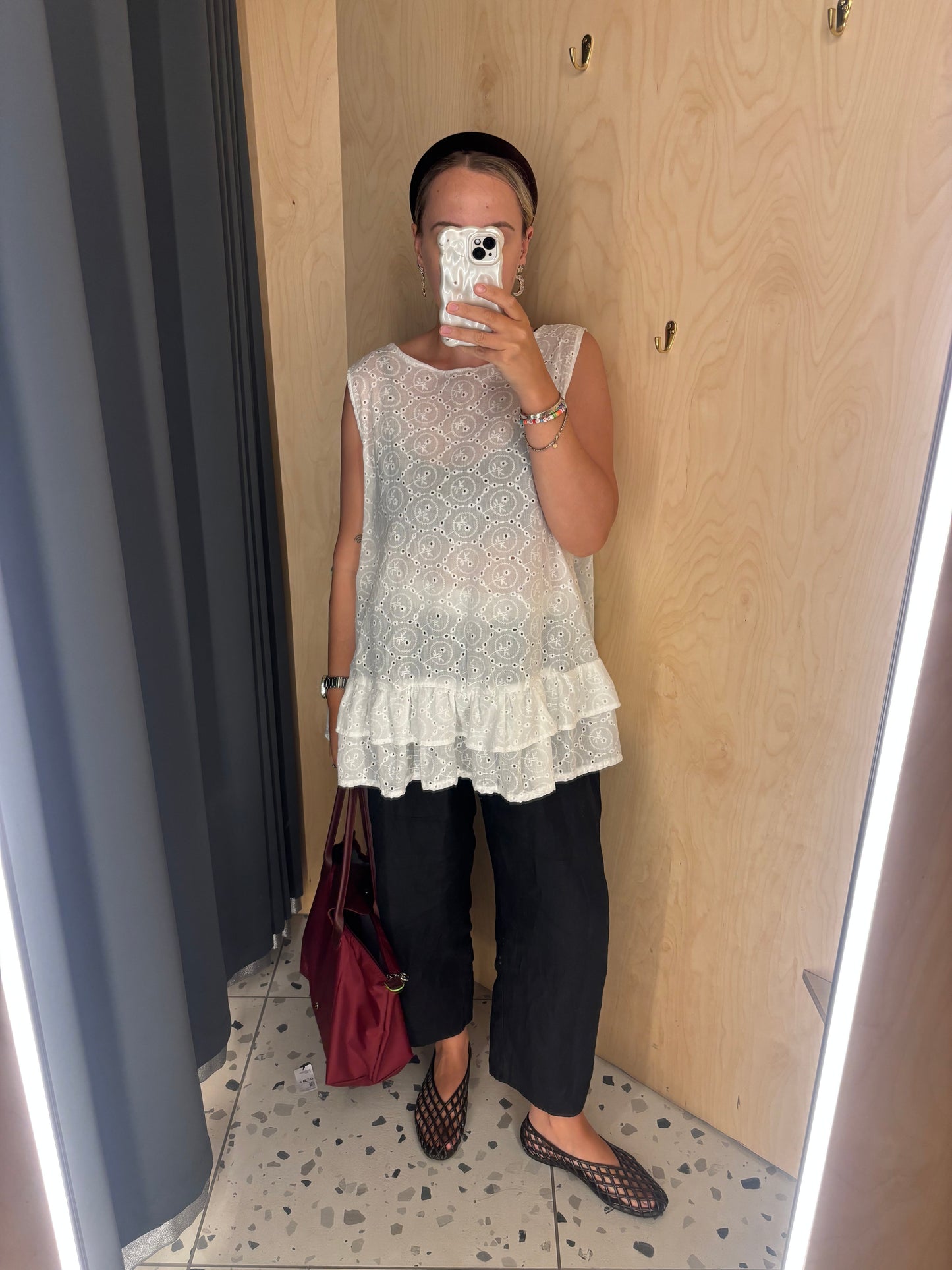 PRE ORDER BRODERIE ANGLAISE BLOUSE