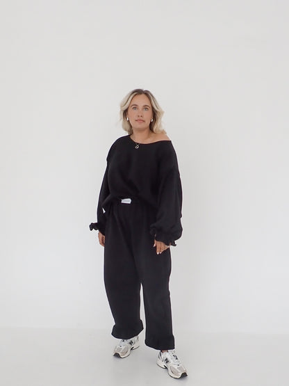 PRE ORDER RUFFLE TRACKSUIT TOP