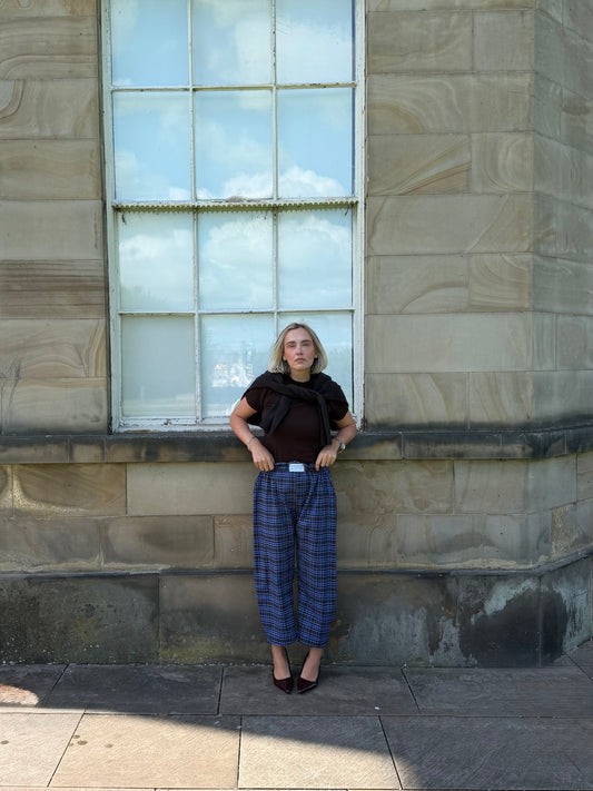PRE ORDER TARTAN NORA TROUSERS