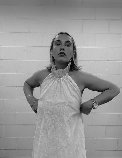 PRE ORDER MIA MINI HALTER DRESS