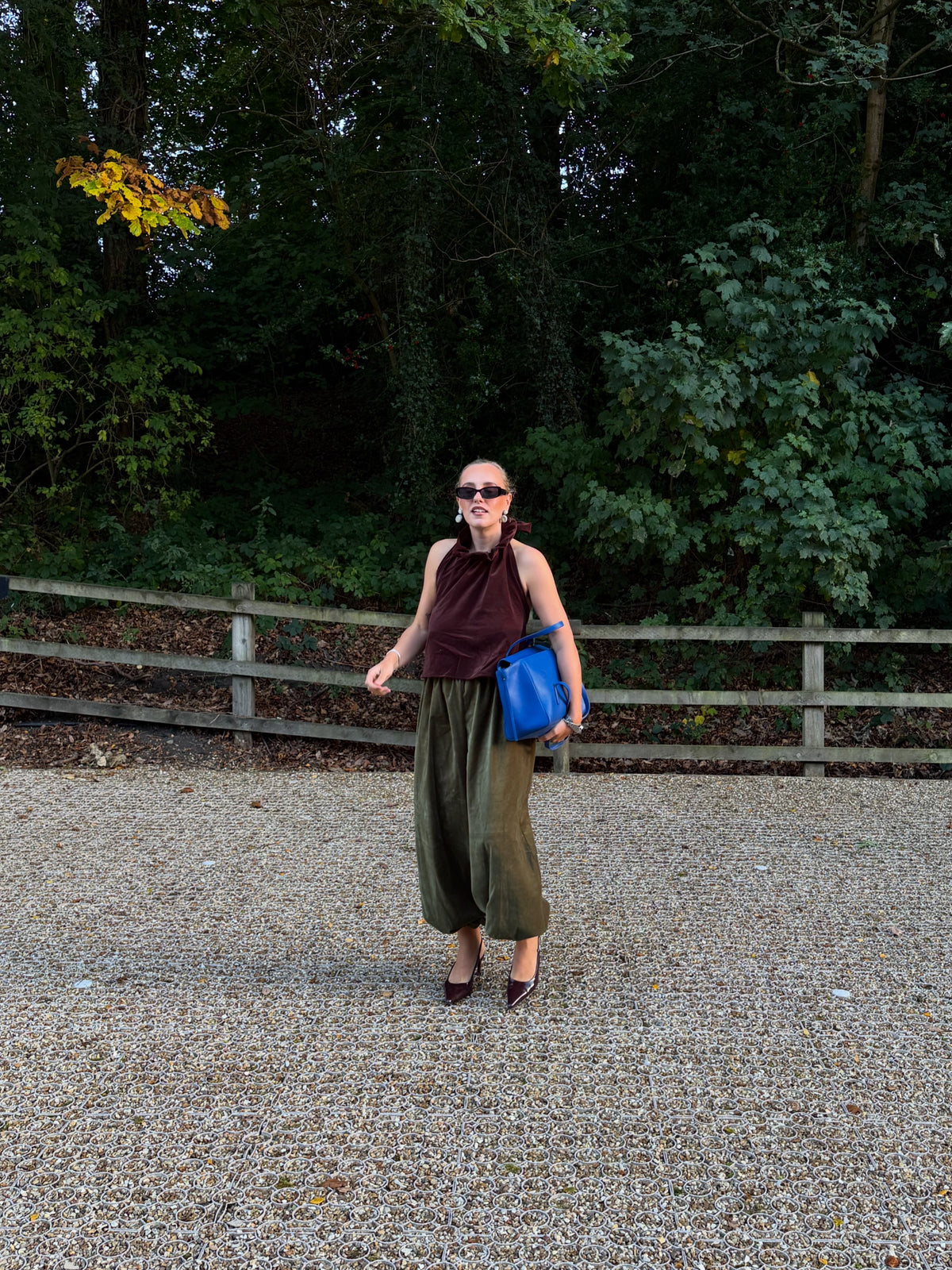 PRE ORDER VELVET BALLOON TROUSERS