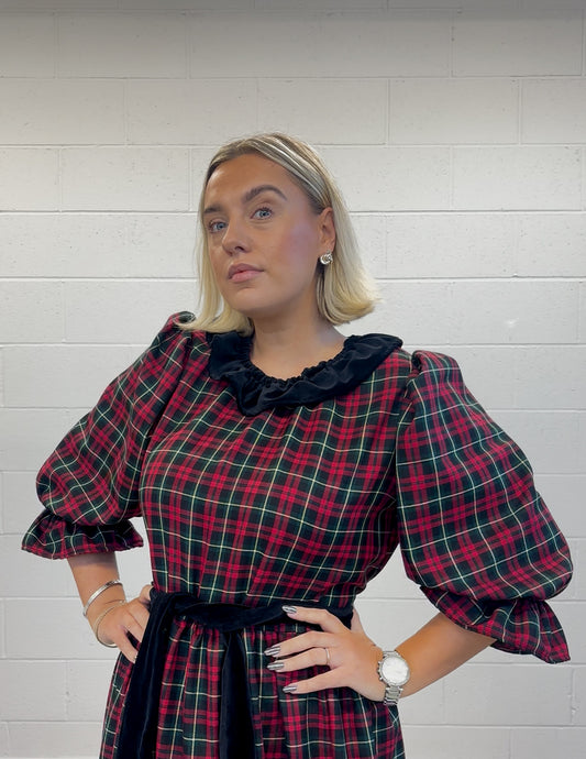 PRE ORDER CHRISTMAS TARTAN WINNIE