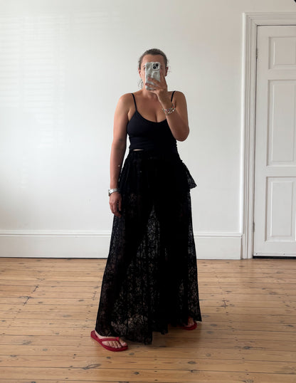 PRE ORDER BLACK LACE SKIRT