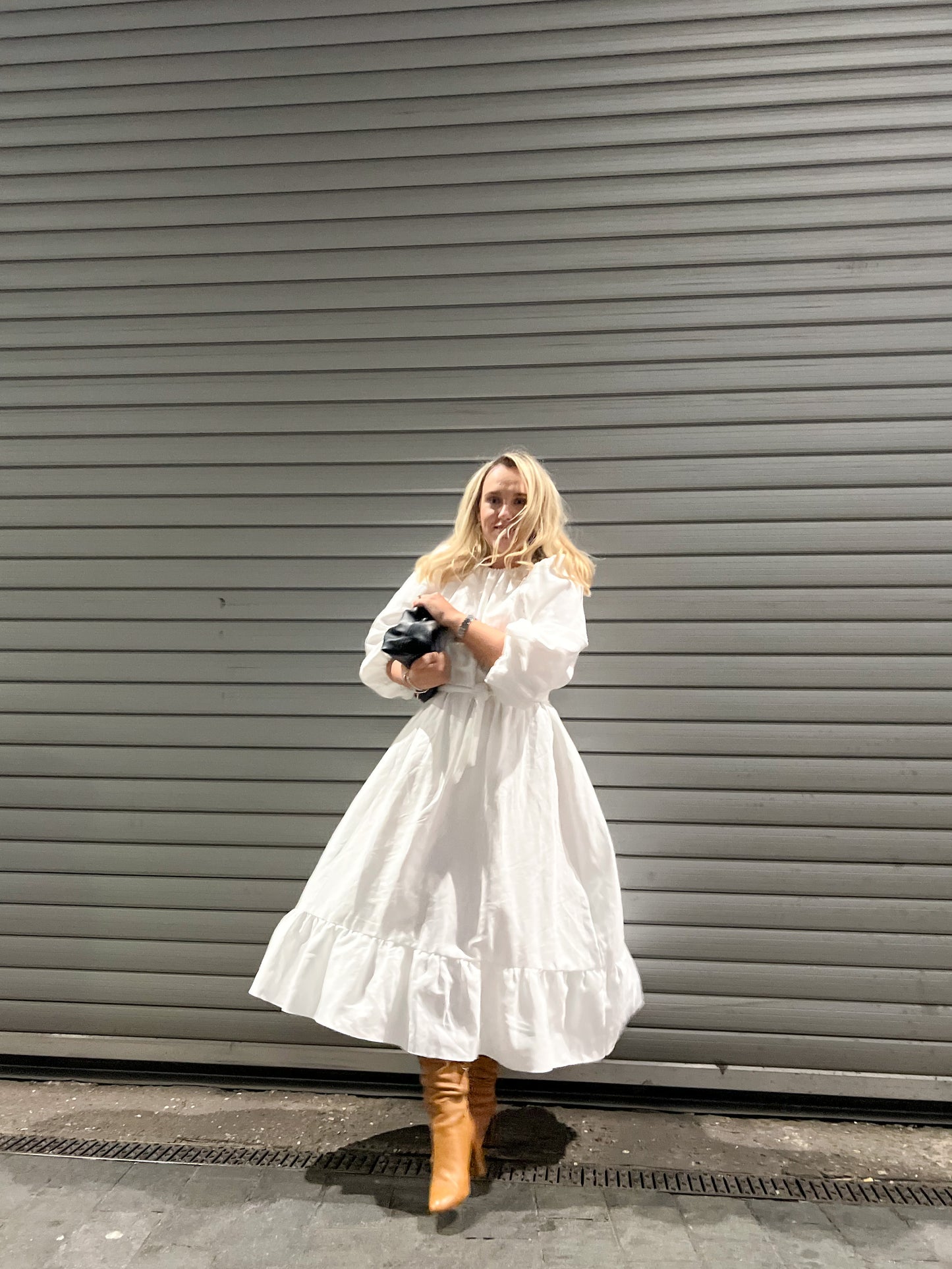 PRE ORDER OLIVIA RUFFLE DRESS