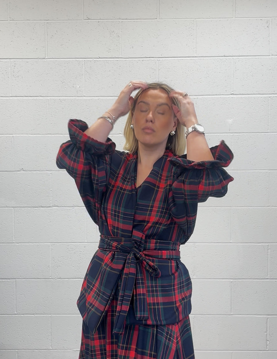 PRE ORDER SECRET TARTAN FLORA JACKET