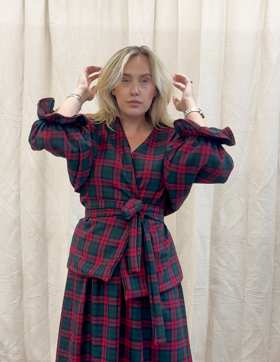 PRE ORDER TARTAN FLORA JACKET