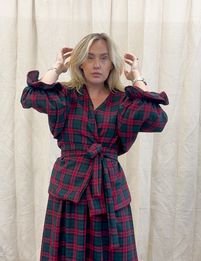 PRE ORDER TARTAN FLORA JACKET