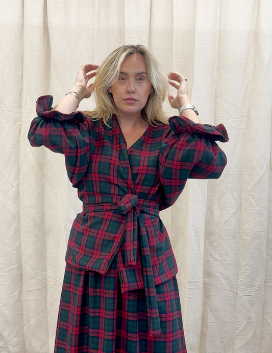 PRE ORDER TARTAN FLORA JACKET