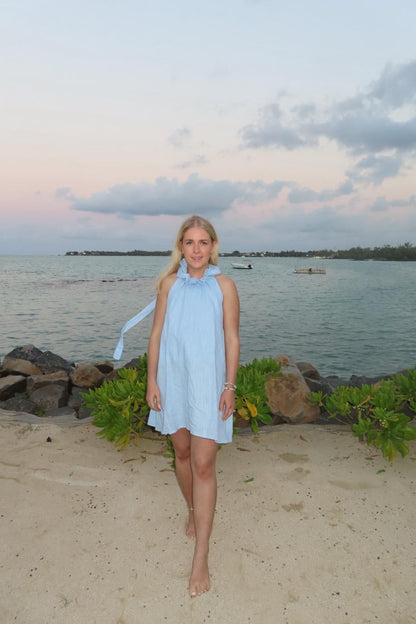 PRE ORDER MIA MINI HALTER DRESS