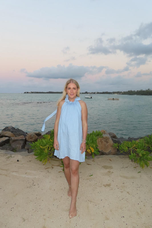 PRE ORDER MIA MINI HALTER DRESS