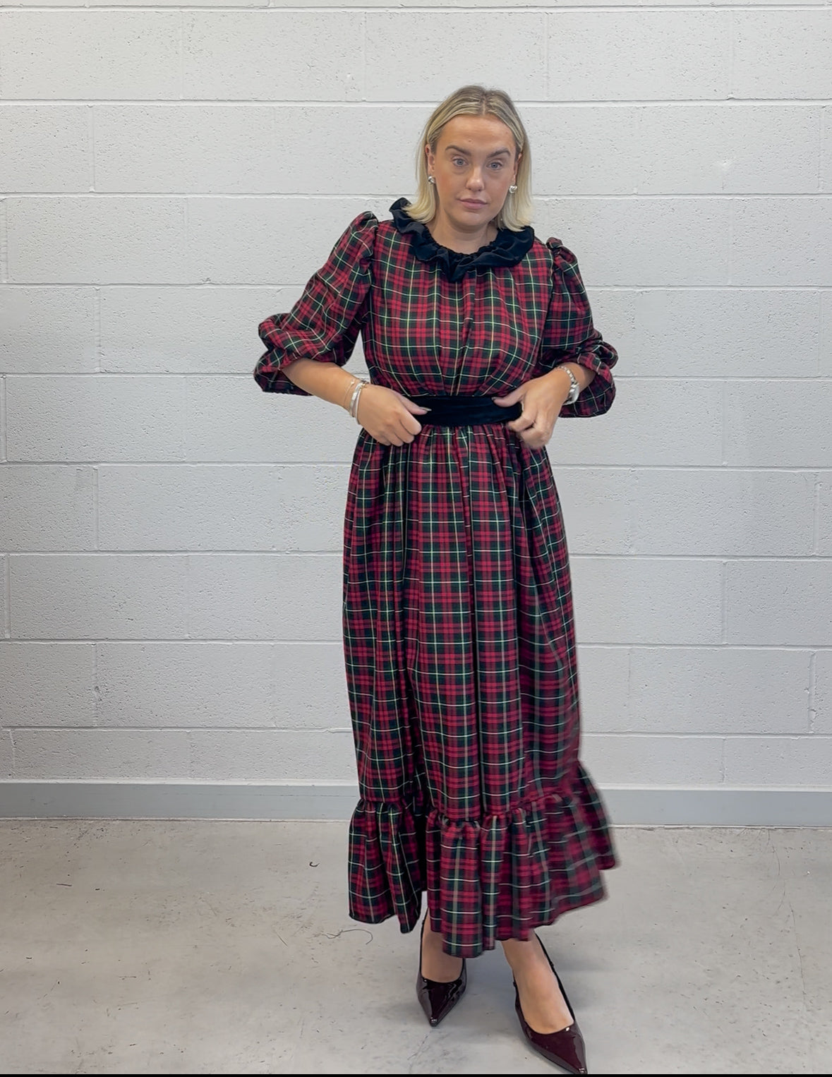 PRE ORDER CHRISTMAS TARTAN WINNIE