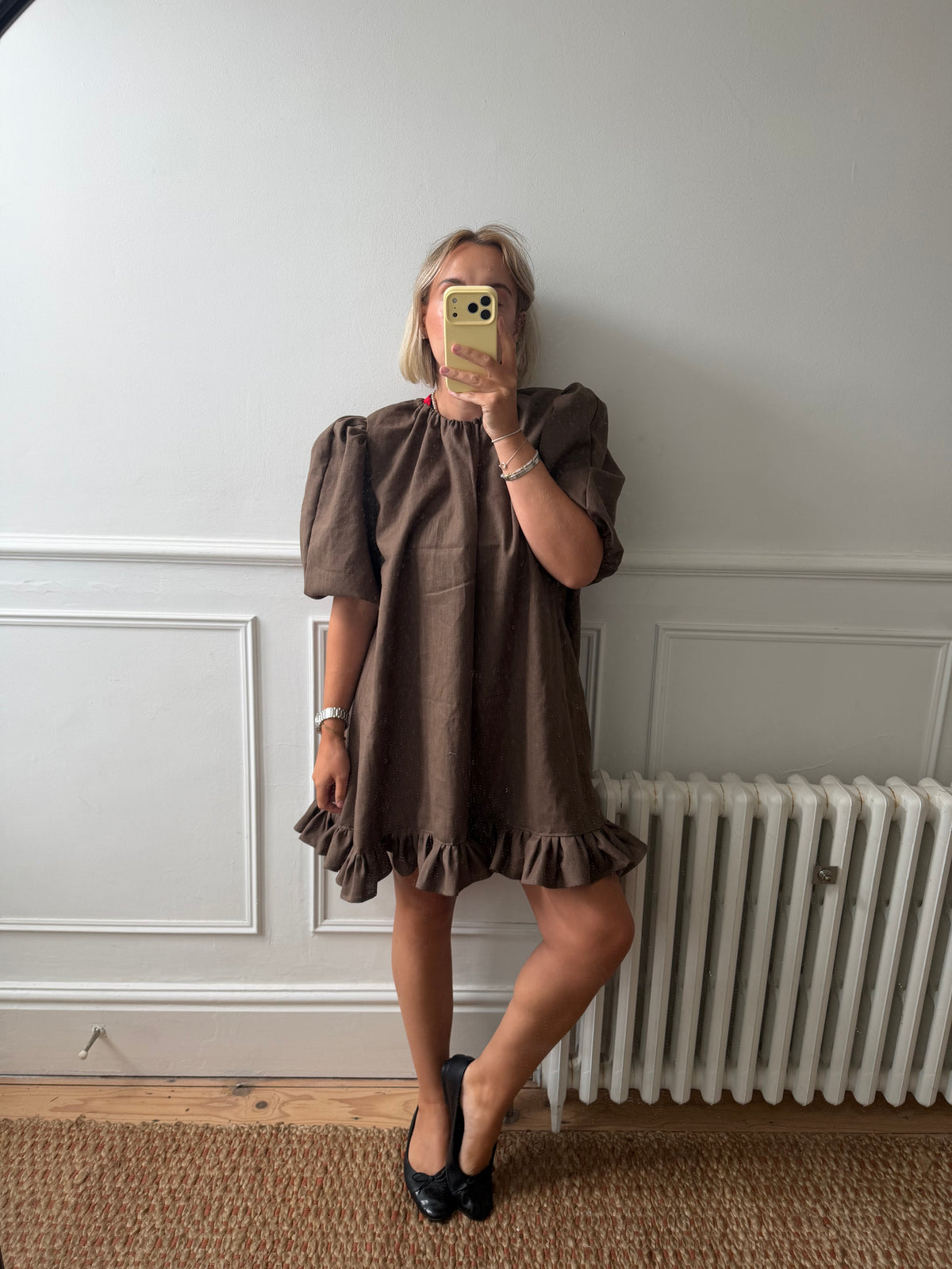 PRE ORDER OLIVIA MINI RUFFLE DRESS