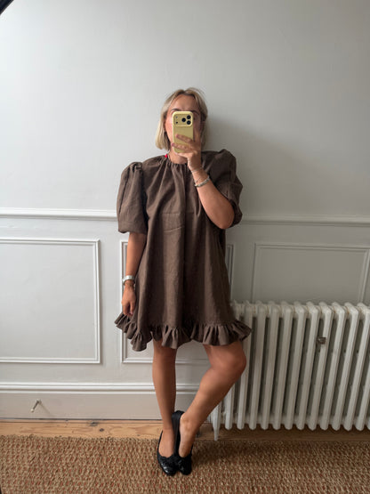 PRE ORDER OLIVIA MINI RUFFLE DRESS