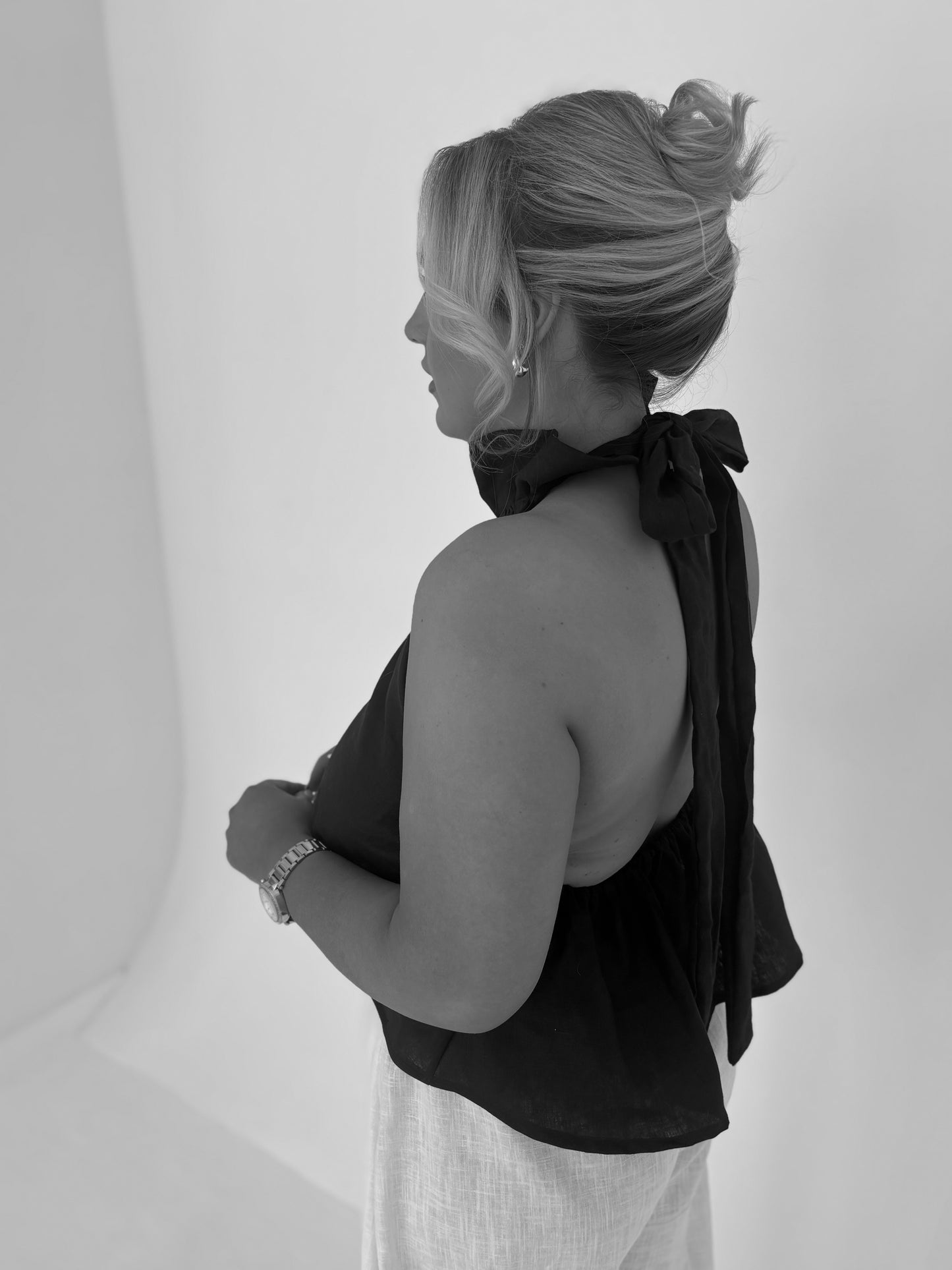 PRE ORDER MIA HALTER BLOUSE