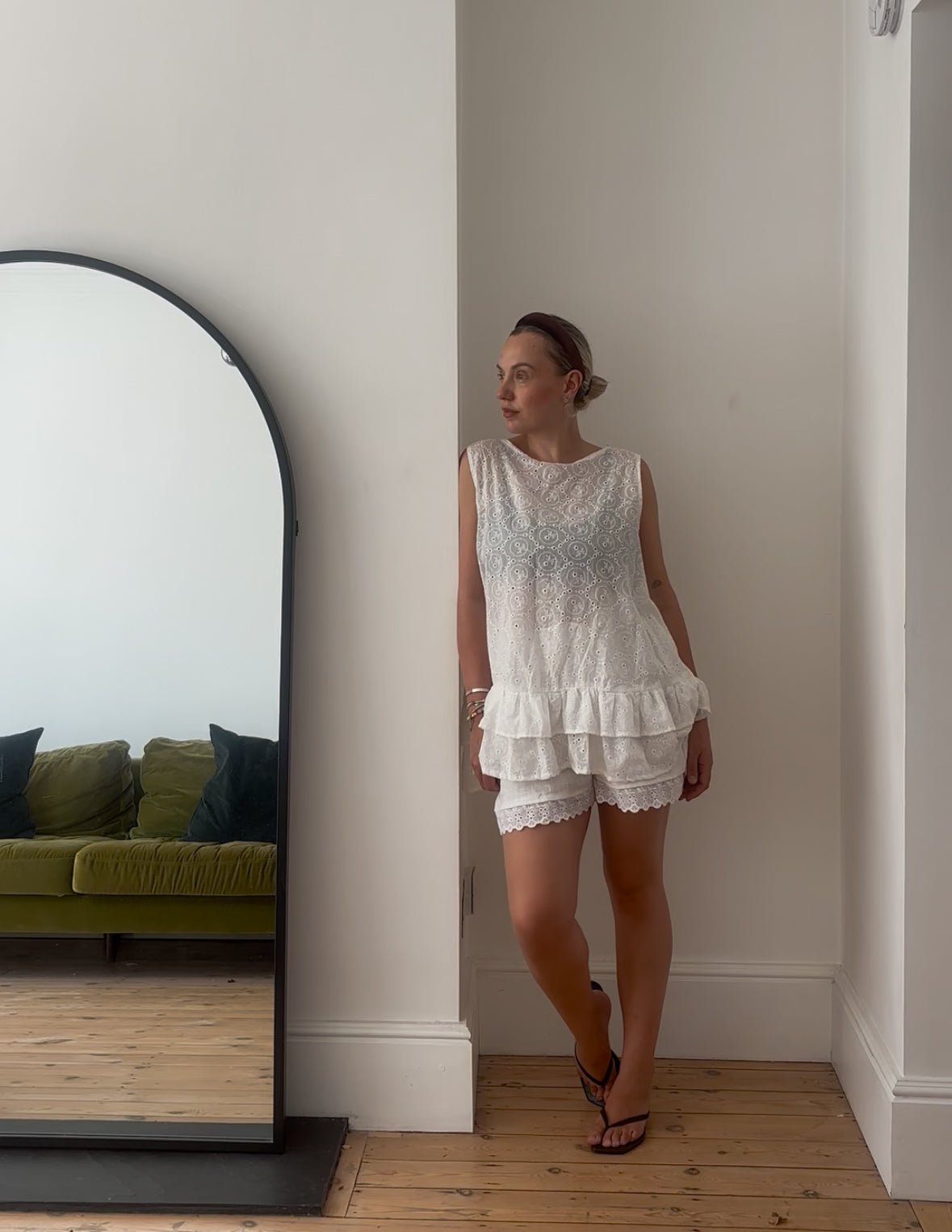 PRE ORDER BRODERIE ANGLAISE BLOUSE