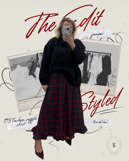 PRE ORDER TARTAN RUFFLE SKIRT