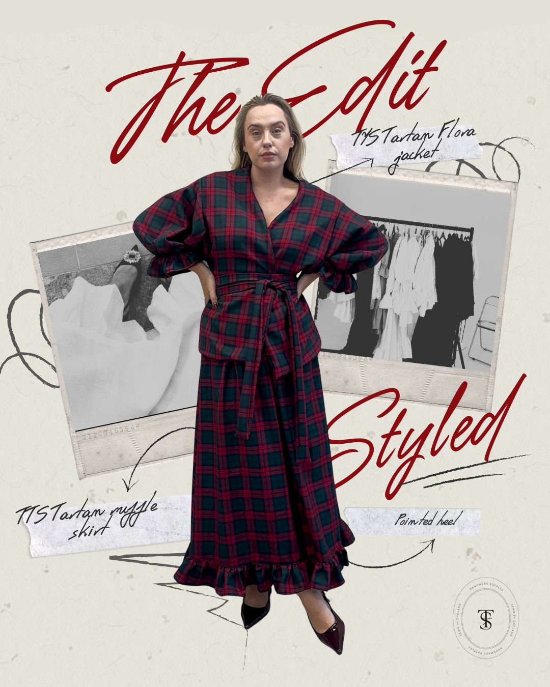PRE ORDER TARTAN FLORA JACKET