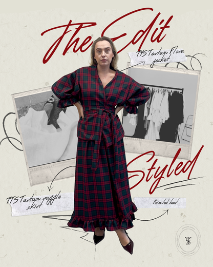 PRE ORDER TARTAN FLORA JACKET