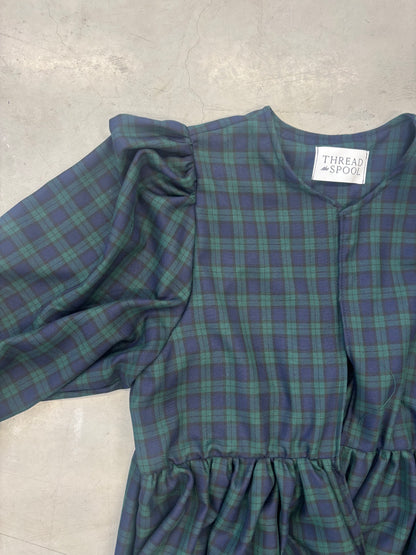 PRE ORDER MINI BLACK WATCH TARTAN MATILDA COAT