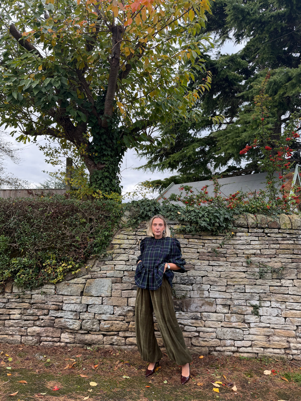 PRE ORDER VELVET BALLOON TROUSERS