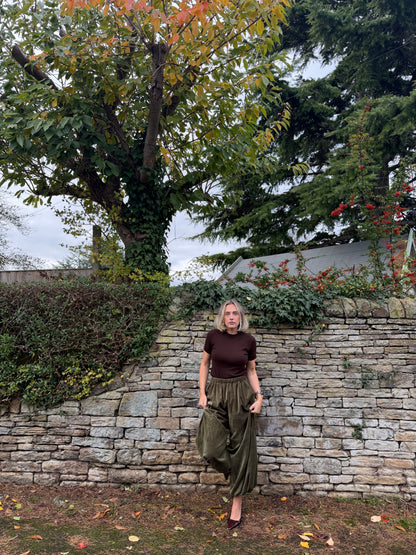PRE ORDER VELVET BALLOON TROUSERS